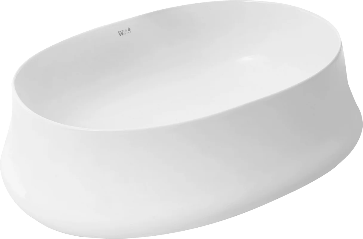 

Раковина накладная Weltwasser Elbach 57х43 10000004571 белый
