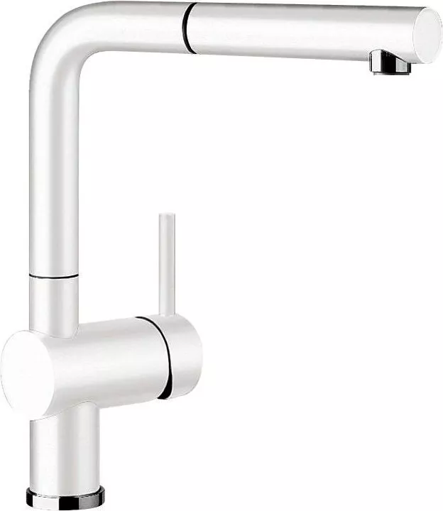 

Смеситель для кухонной мойки Blanco Linus 516692 белый