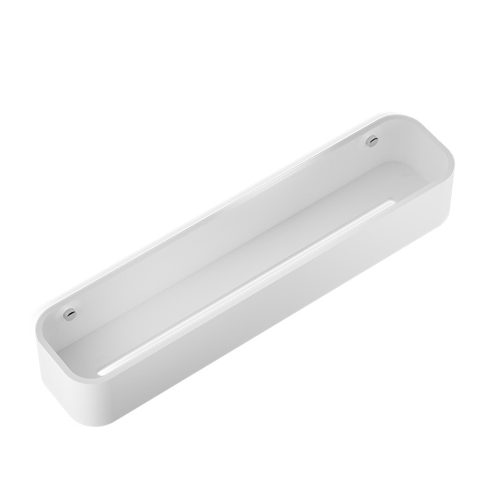 Decor Walther Stone DCT45 Душевая полочка 45x10см подвесная цвет белый хром 30022₽