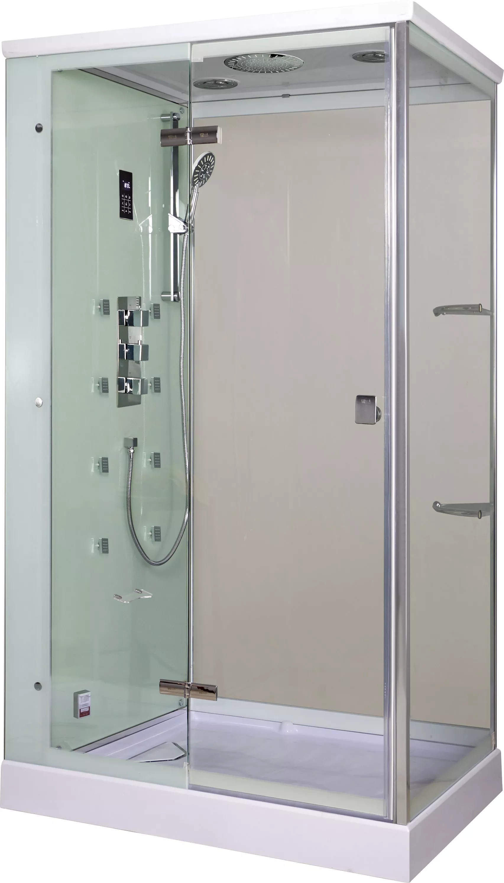 

Душевая кабина Weltwasser WW MAINE 120х90 L хром (10000001659)