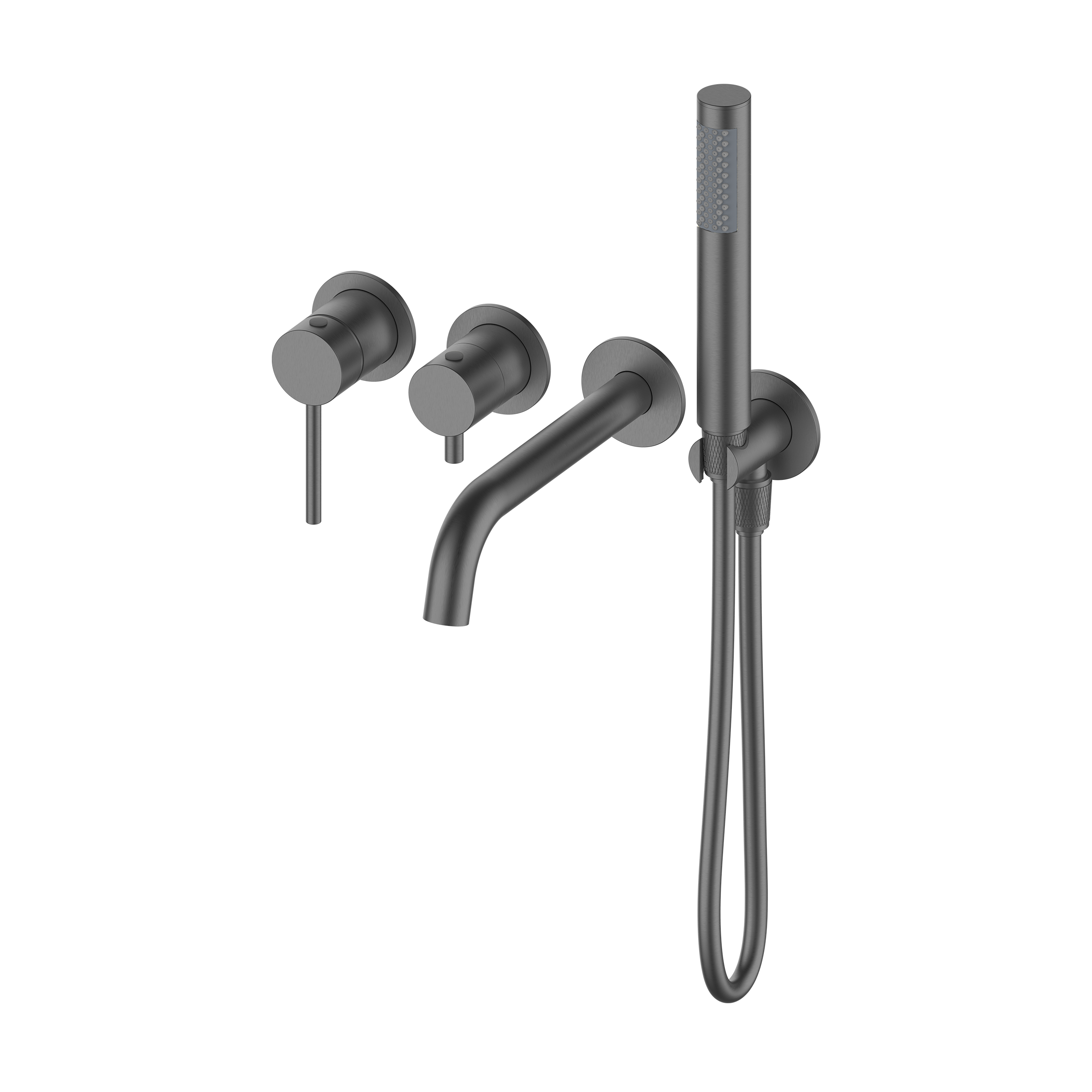 

Встраиваемый смеситель для душа и ванны Oliveeka Y OL-889017-BGM С ВНУТРЕННЕЙ ЧАСТЬЮ, матовый оружейный металл