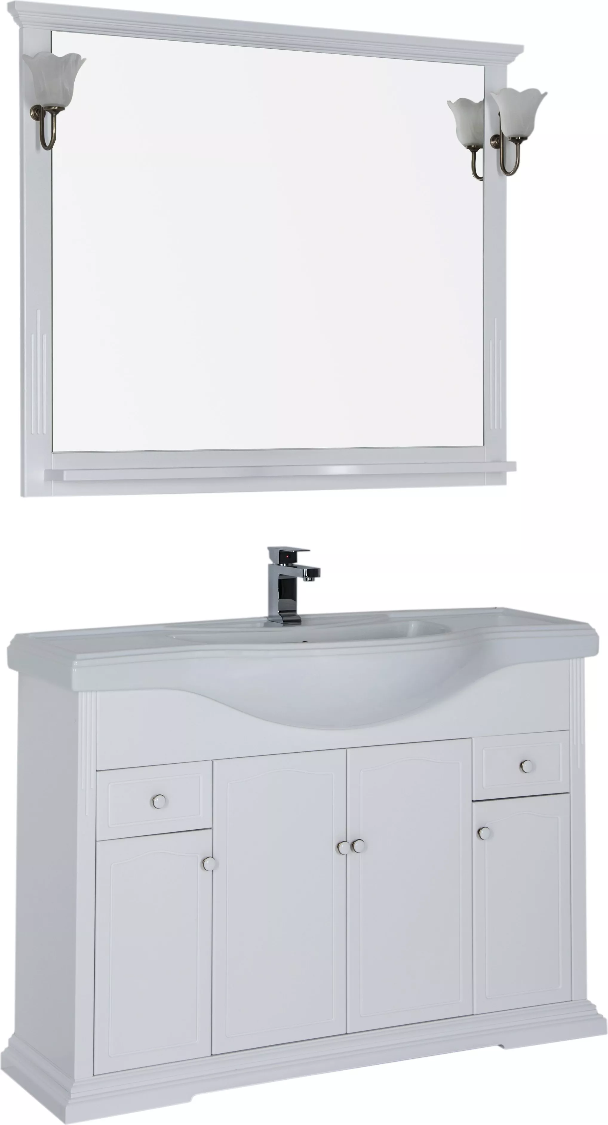 

Мебель для ванной Aquanet Лагуна 120, Белый