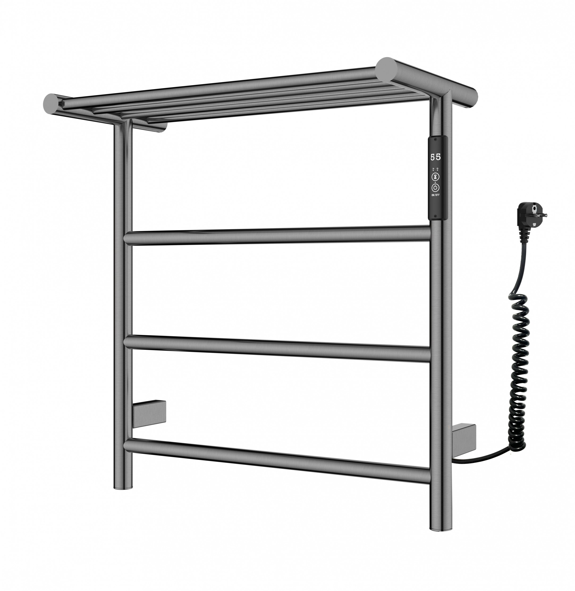 

Полотенцесушитель электрический Wonzon & Woghand Bonn WW-AL402-GM темный графит