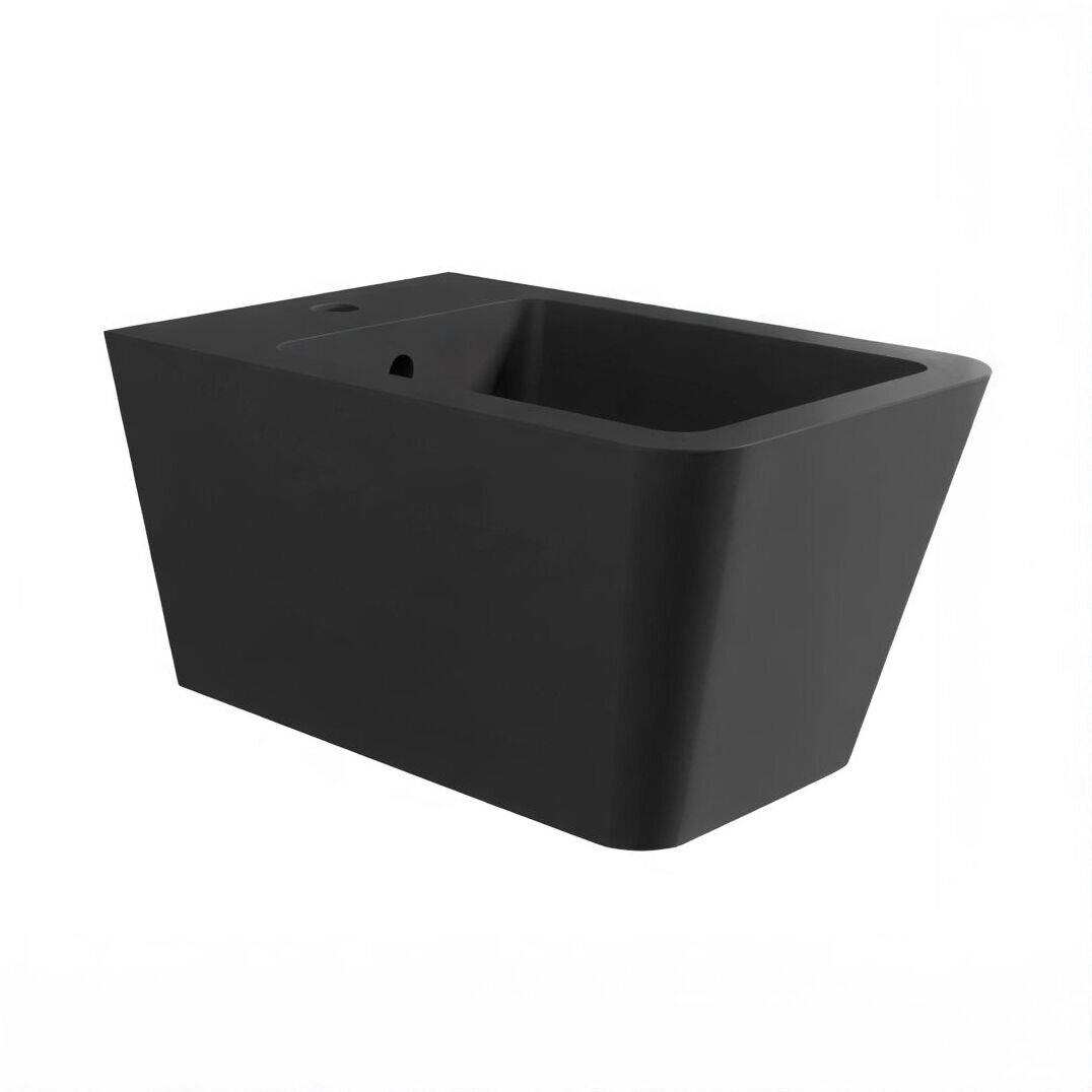 Alice Биде HIDE Square 55х35, подвесное, чёрный матовый