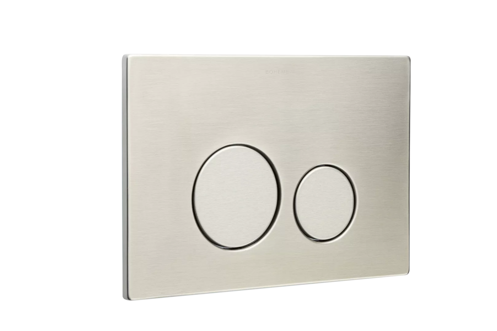 

Кнопка смыва для унитаза Boheme 649-NB нержавеющая сталь, цвет nikel brush, ультраплоская