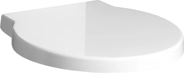 Крышка-сиденье BelBagno Sabrina с микролифтом, петли хром, цвет белый BB122SC - фото 1