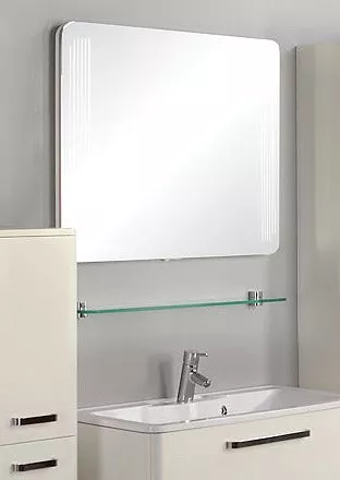 Полка Акватон Валенсия (1A124903VA010), цвет зеркало - фото 1