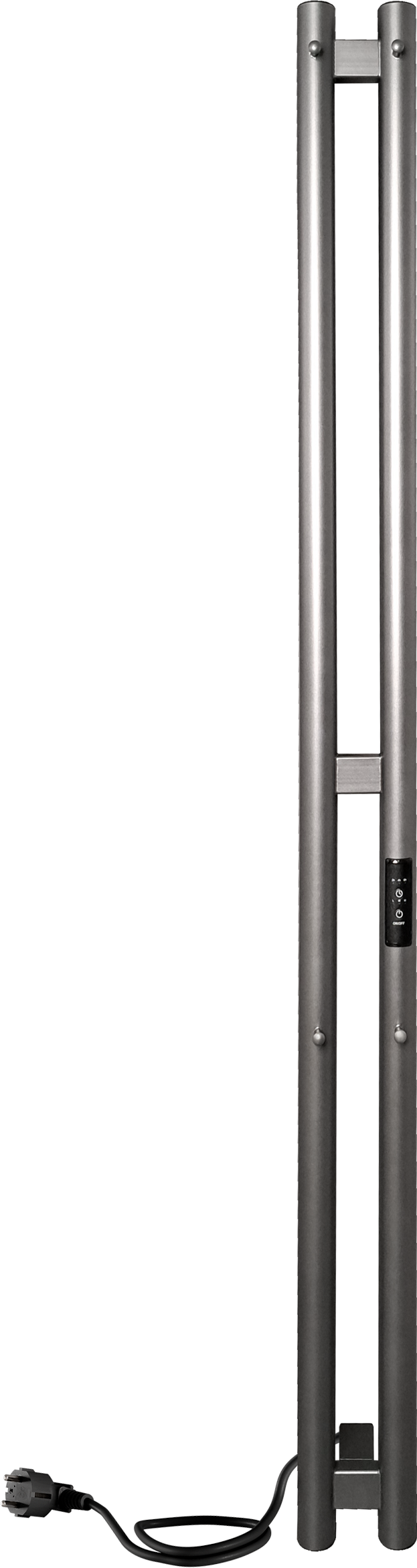 

Полотенцесушитель электрический Indigo Style LSE120-10GFMRt graphite metallic