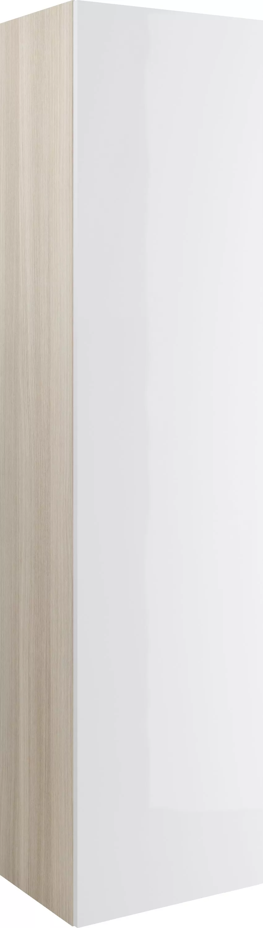Шкаф-пенал Cersanit Smart ясень, белый, цвет светлое дерево SL-SMA/Wh - фото 1