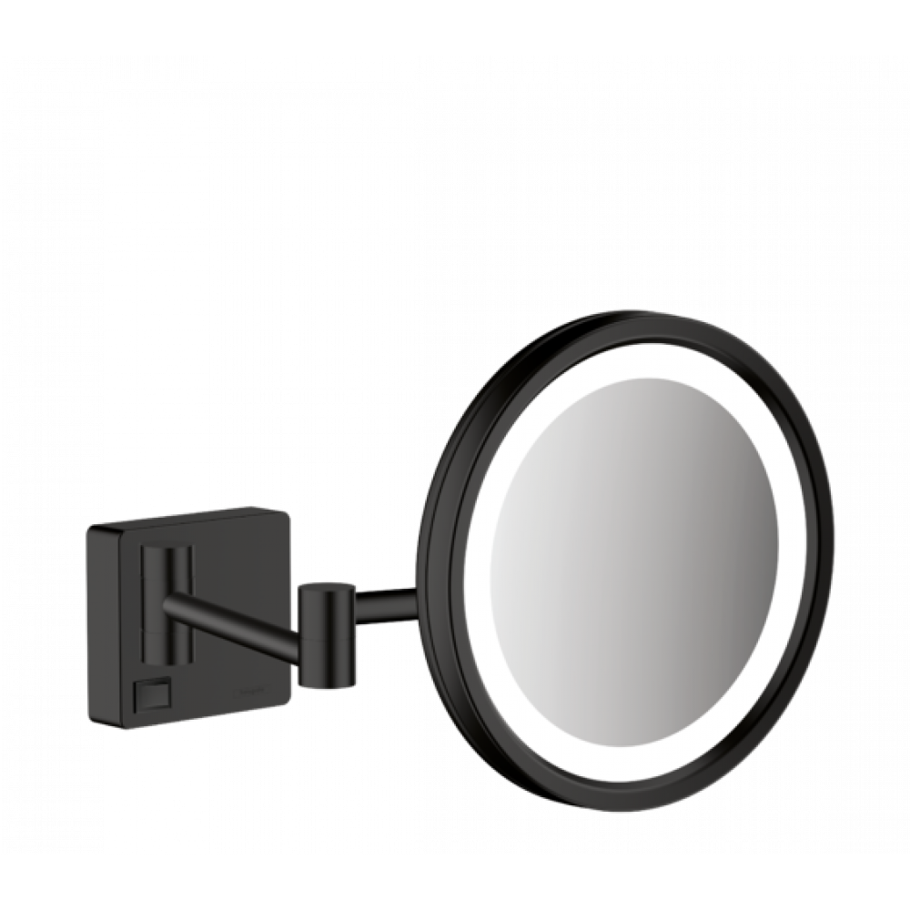 

Косметическое зеркало Hansgrohe AddStoris с подсветкой черный матовый