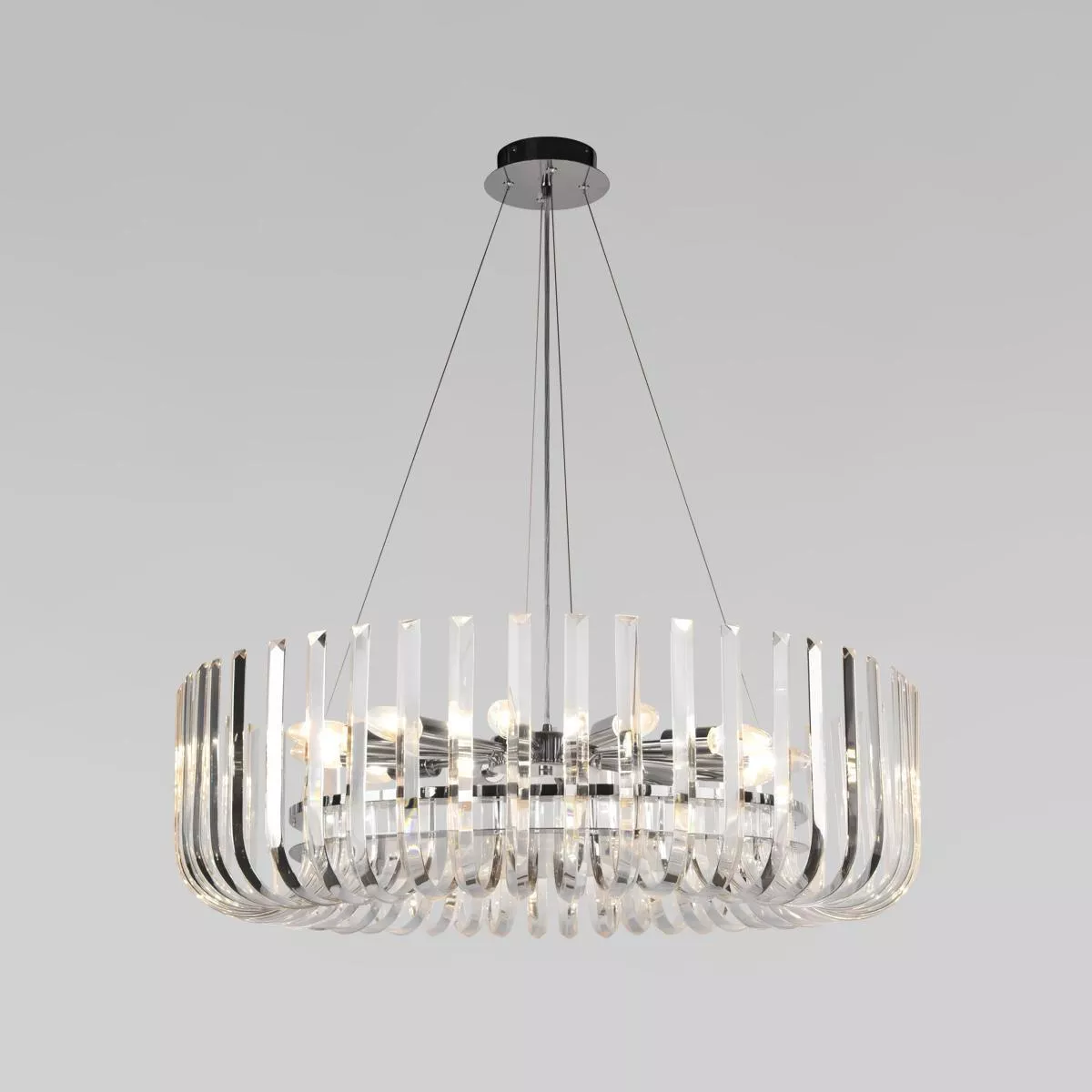 

Подвесная люстра Loft IT Dakota 10300/800 Nickel