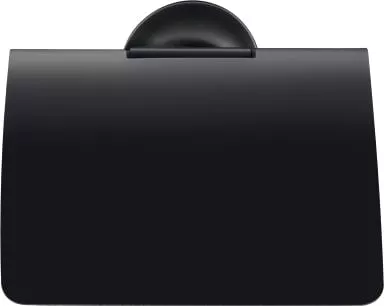 

Держатель туалетной бумаги Duravit Starck T 0099404600 черный, с крышкой
