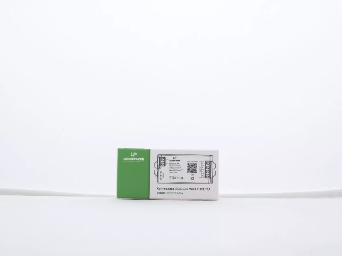 Контроллер LEDS POWER RGB C03 WIFI TUYA 15А 006444