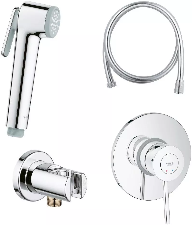 

Гигиенический душ Grohe BauClassic 124901 со смесителем