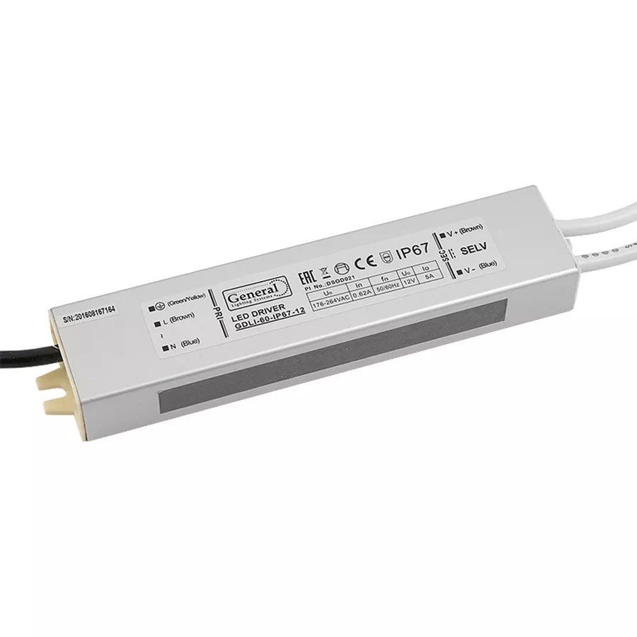 

Драйвер General GDLI-60-IP67-12 513300