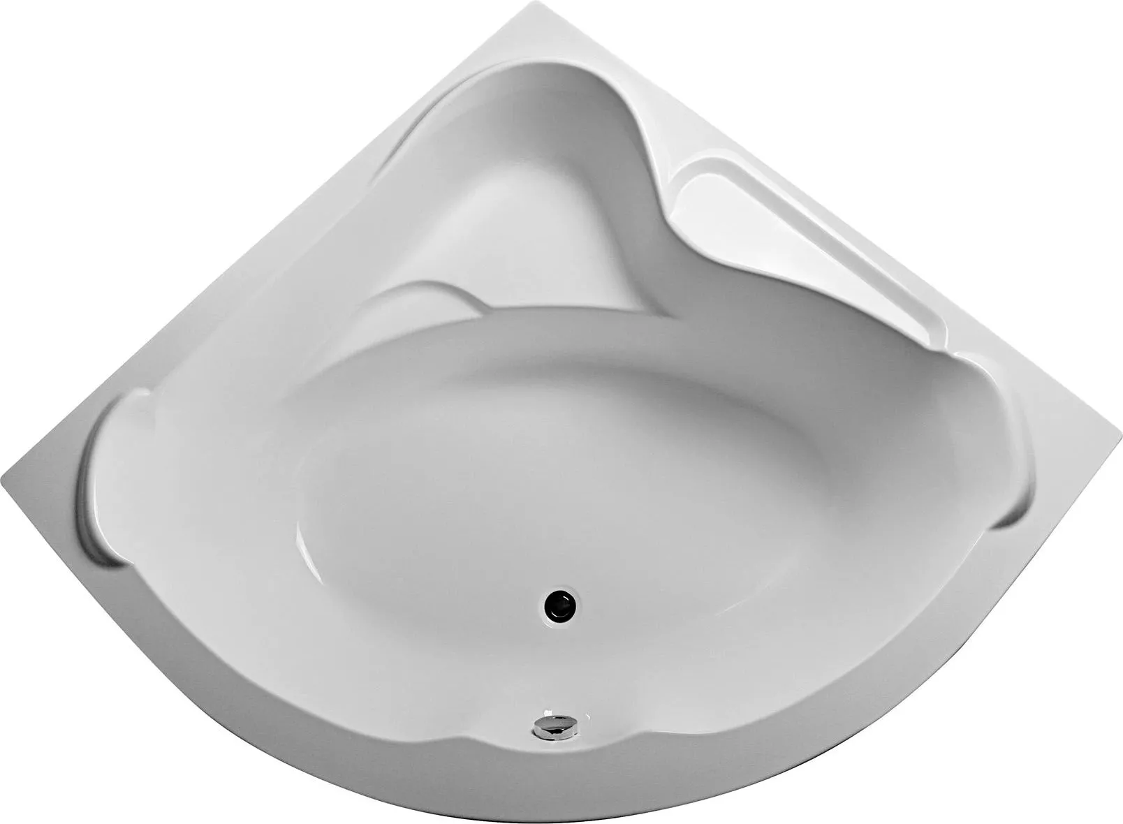 Акриловая ванна 1MarKa Ibiza 150x150, цвет белый 4604613000172 - фото 1