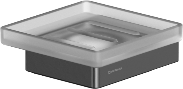 

Мыльница WHITECROSS Cubo CU2420GM оружейная сталь