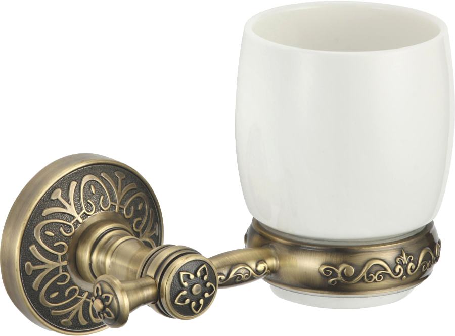 Стакан для ванной Savol 58 с S-005858C настенный бронза керамический 2378₽