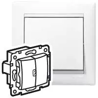 

Переключатель двухклавишный Legrand Valena Classic 694266