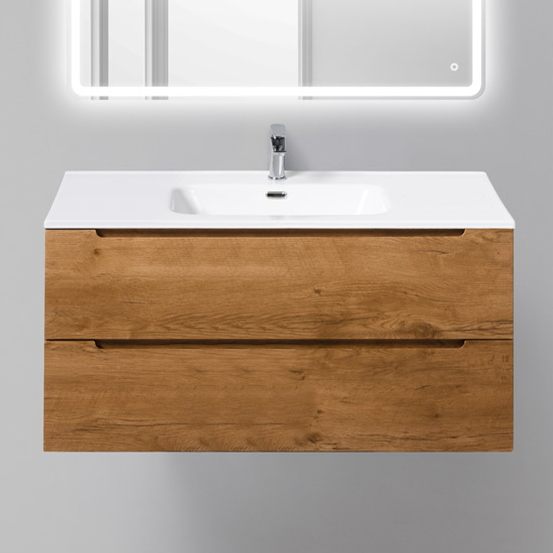 

Тумба с раковиной BelBagno Etna 100 rovere nature