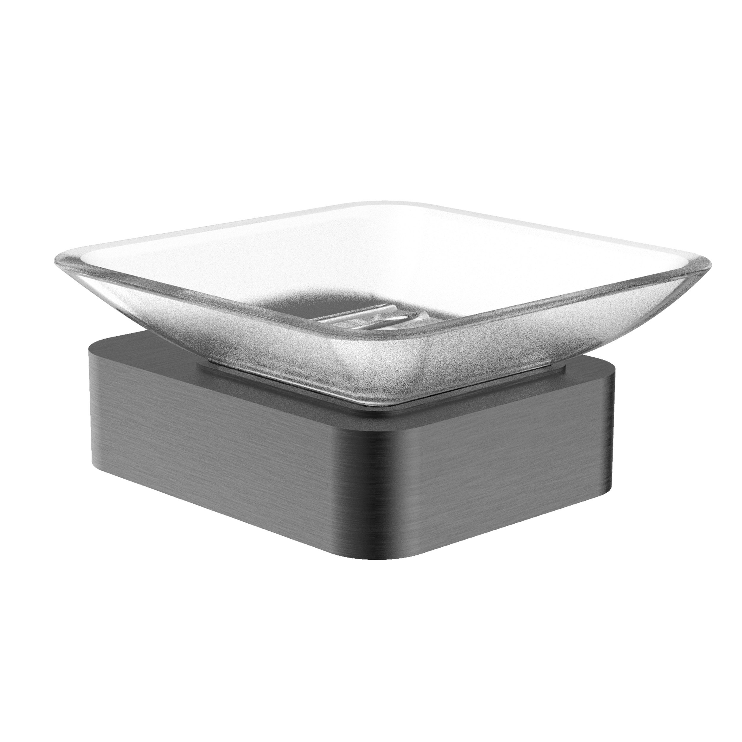 

Мыльница Wonzon & Woghand Lotte WW-8322-BGM темный графит