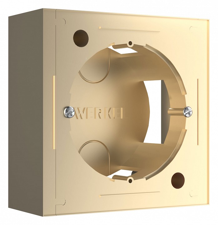 Коробка для накладного монтажа Werkel шампань W8000011 4690389170867