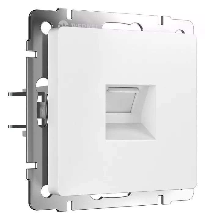 

Розетка Werkel Ethernet RJ-45 (белый матовый) W1181061 4690389192197