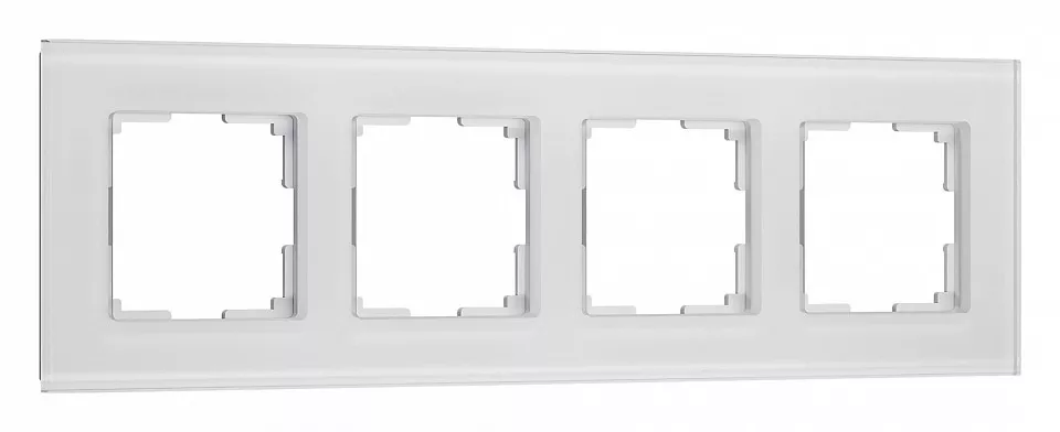 Рамка на 4 поста Werkel Senso белый soft-touch W0043101