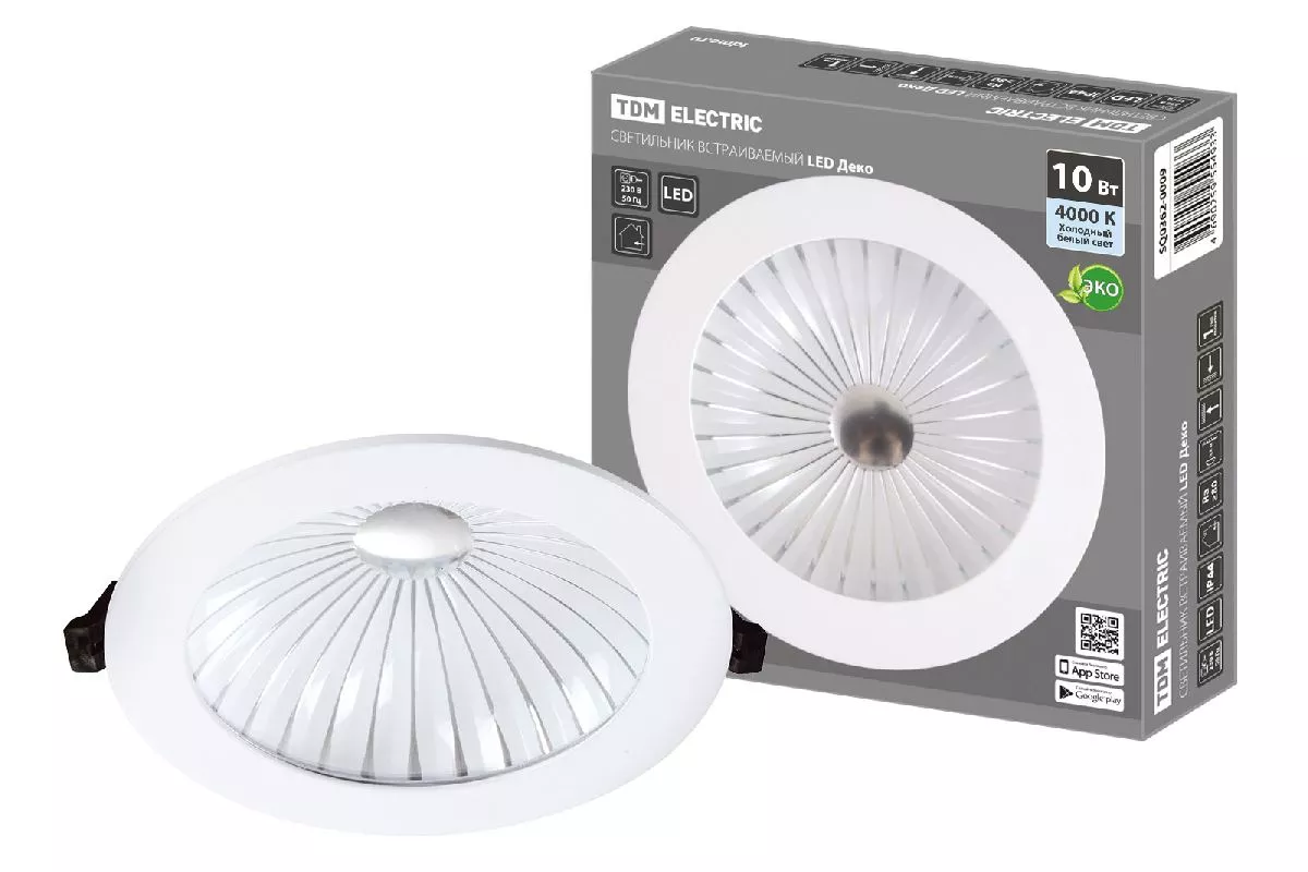 

Встраиваемый светодиодный светильник TDM Electric Led Деко SQ0362-0009