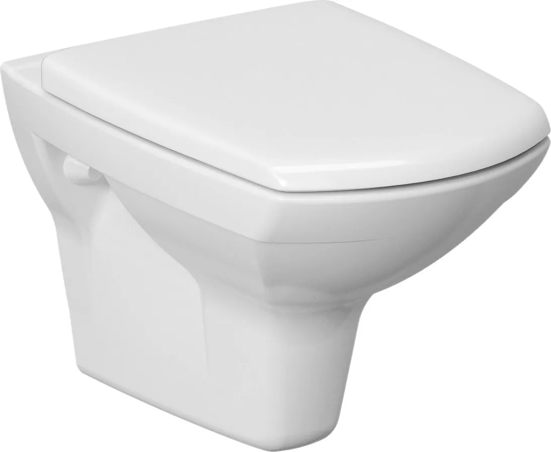 

Унитаз подвесной Cersanit Carina new clean on, Белый