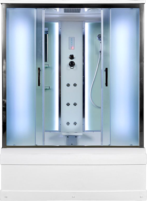 Прямоугольные душевые кабины Душевая кабина Deto ЕМ 150х85 (EM4515LED+GM)