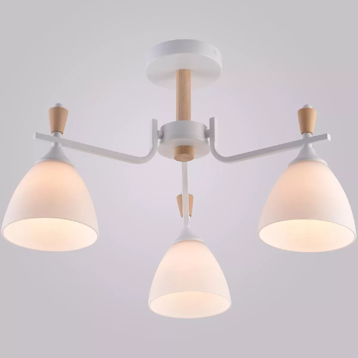 

Люстра на штанге Reluce 01622-0.3-03 WH+WOOD