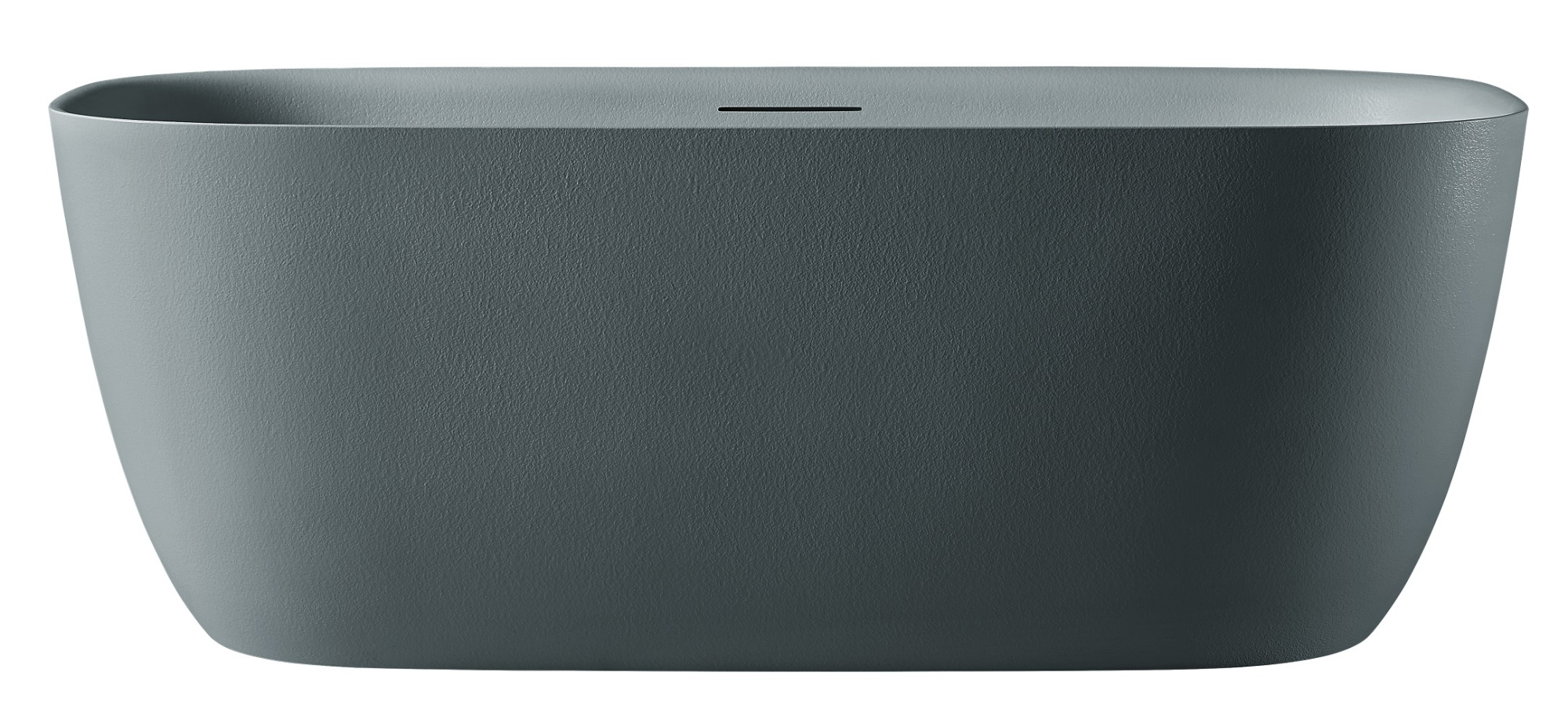 Ванна из искусственного камня AltroBagno Luciana 090222 170x80 см отдельностоящая овальная на ножках с донным клапаном 252970₽