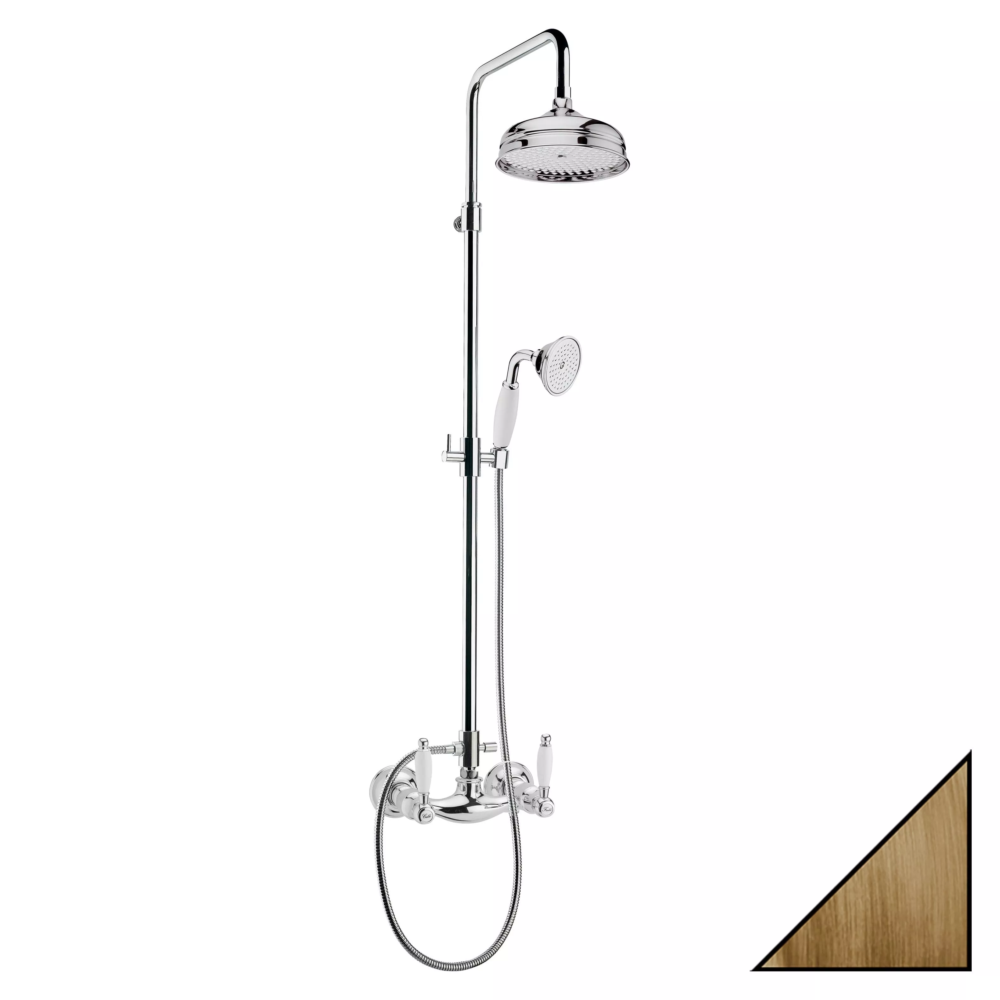 

Душевая стойка Webert Dorian бронза