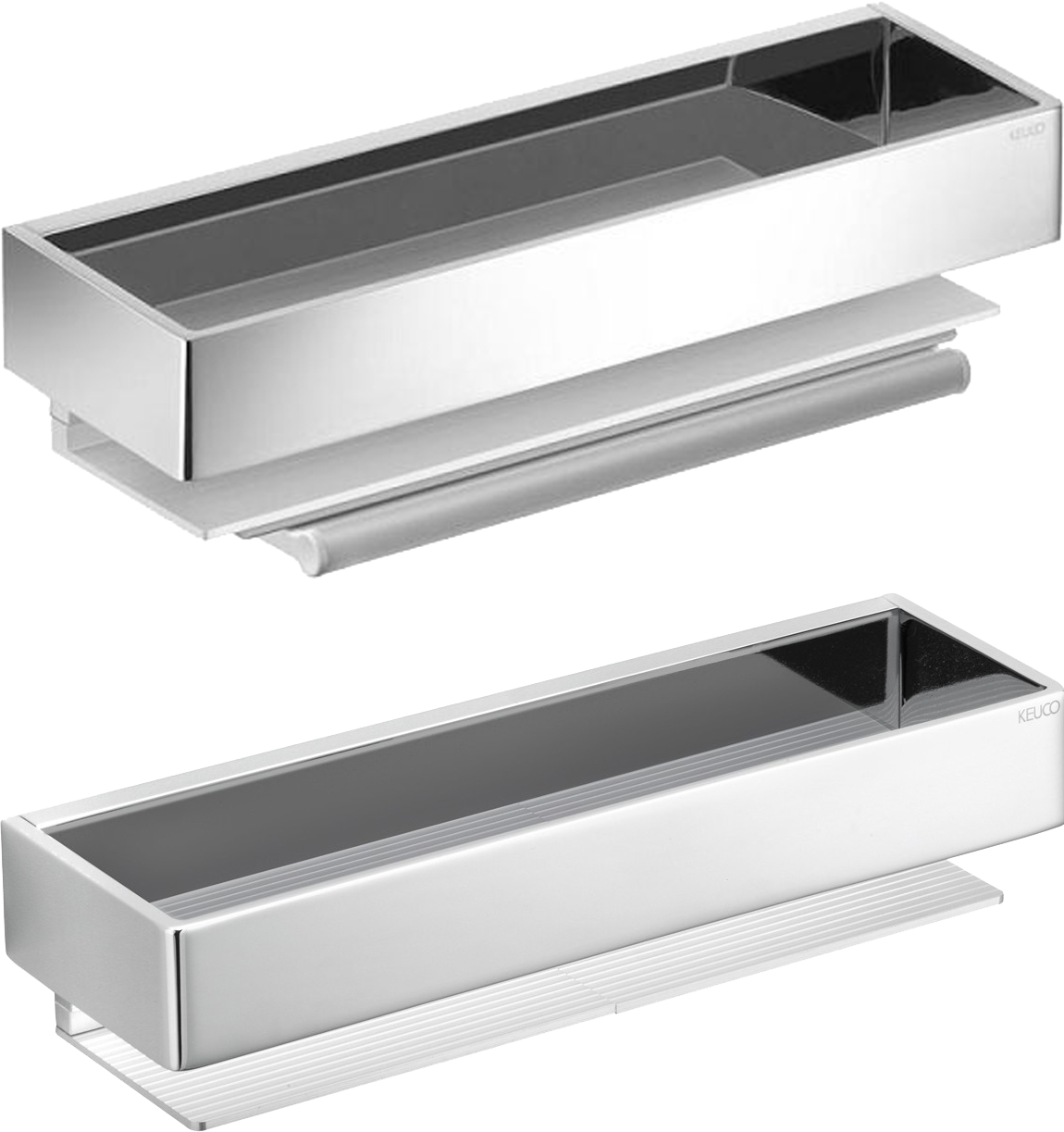 Набор Полка Keuco Edition 11 11158010000 хром Полка 11159010000 хром со встроенным стеклоочистителем 32368₽