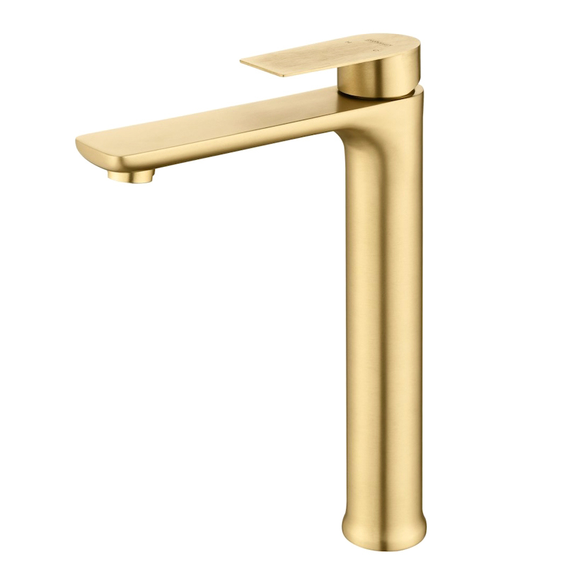 

Смеситель для раковины ProHanss P35.15.03 золотой сатин