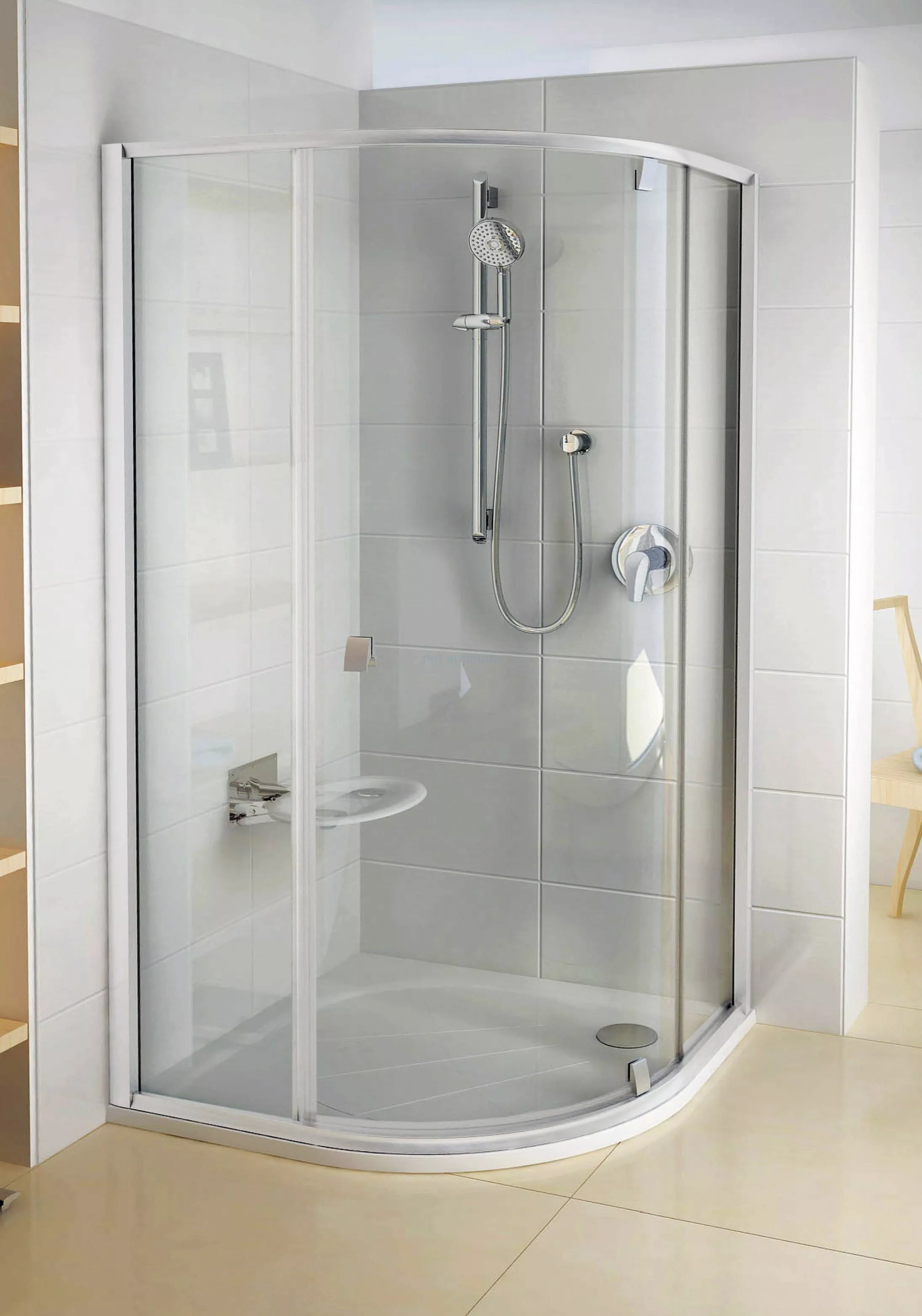 

Душевой уголок Ravak Pivot 99.5x99.5 см (376AA100Z1)