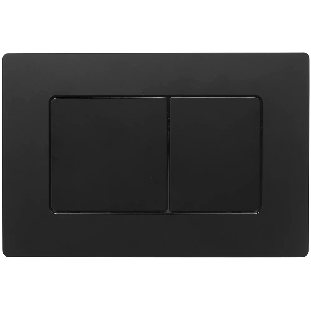 

Кнопка смыва для унитаза Veconi Flush V8 пластик, цвет матовый черный