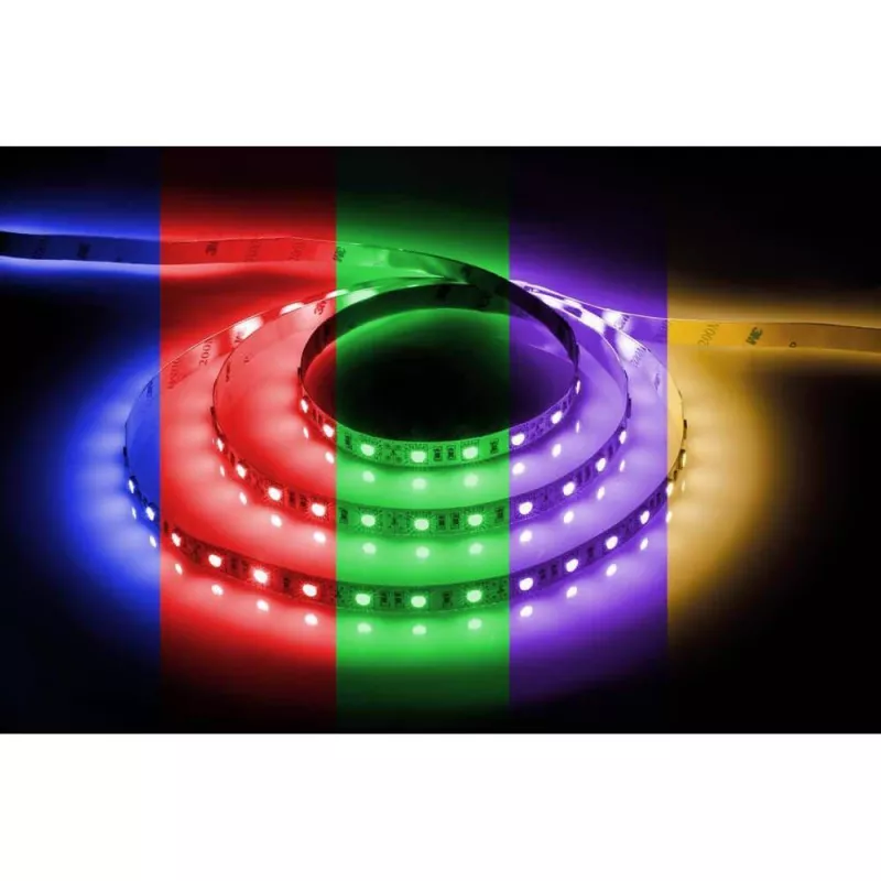

Светодиодная лента Feron 14,4W/m 60LED/m 5050SMD RGB 3M LS606 27722