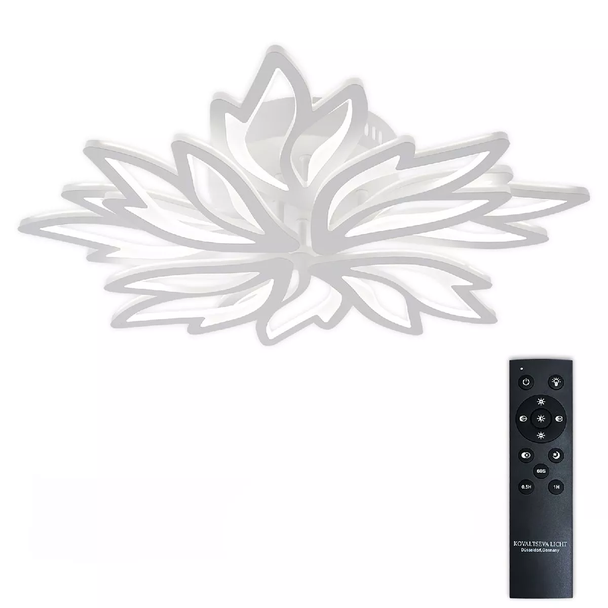 

Потолочная люстра Natali Kovaltseva Rif LED LAMPS 81118/6C