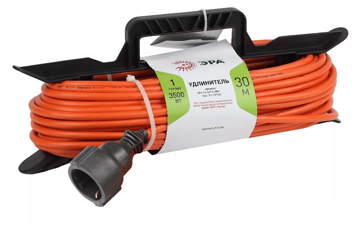 

Удлинитель силовой Эра UFx-1e-3x1.5-30m Б0046830