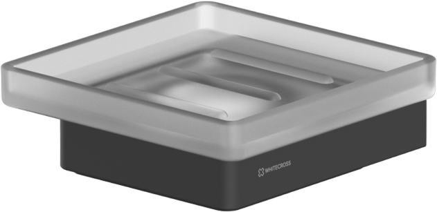 

Мыльница WHITECROSS Cubo CU2420BL черная матовая