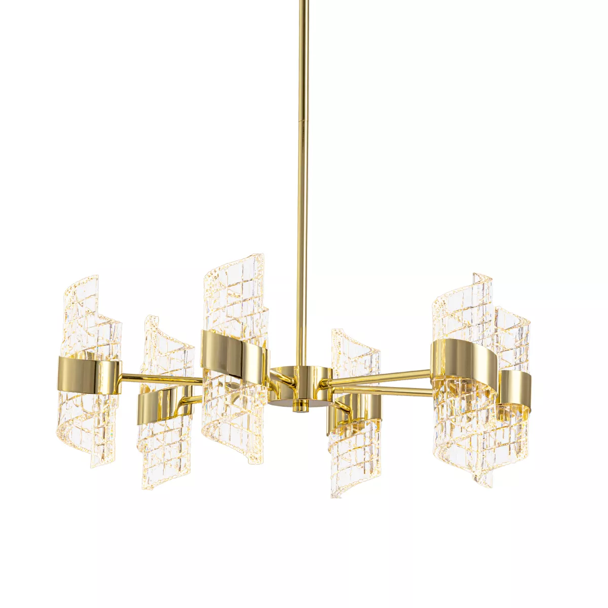 

Люстра на штанге DeLight Collection MD23001022-6A gold