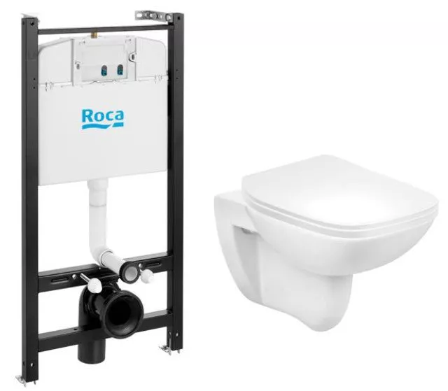 

893104970 ПЭК DEBBA (унитаз подвесной rimless+инсталляция+ сиденье slim) без кнопки в компл.