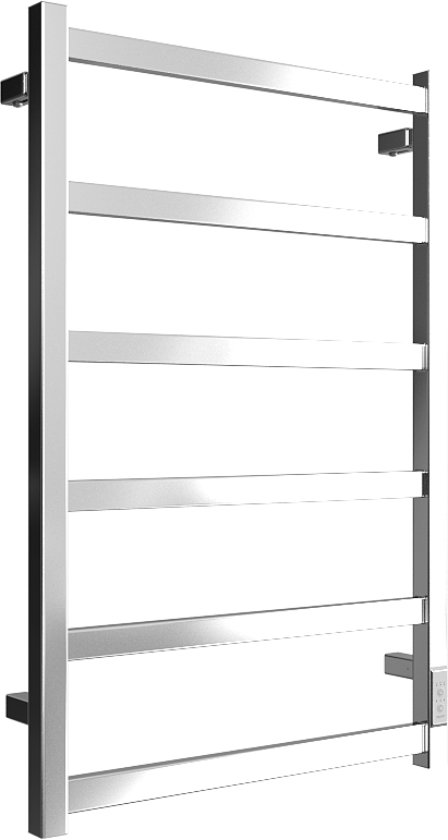 

Полотенцесушитель электрический Двин J plaza neo 80/50 80x55 см, подключение справа, слева, полированный хром, лесенка