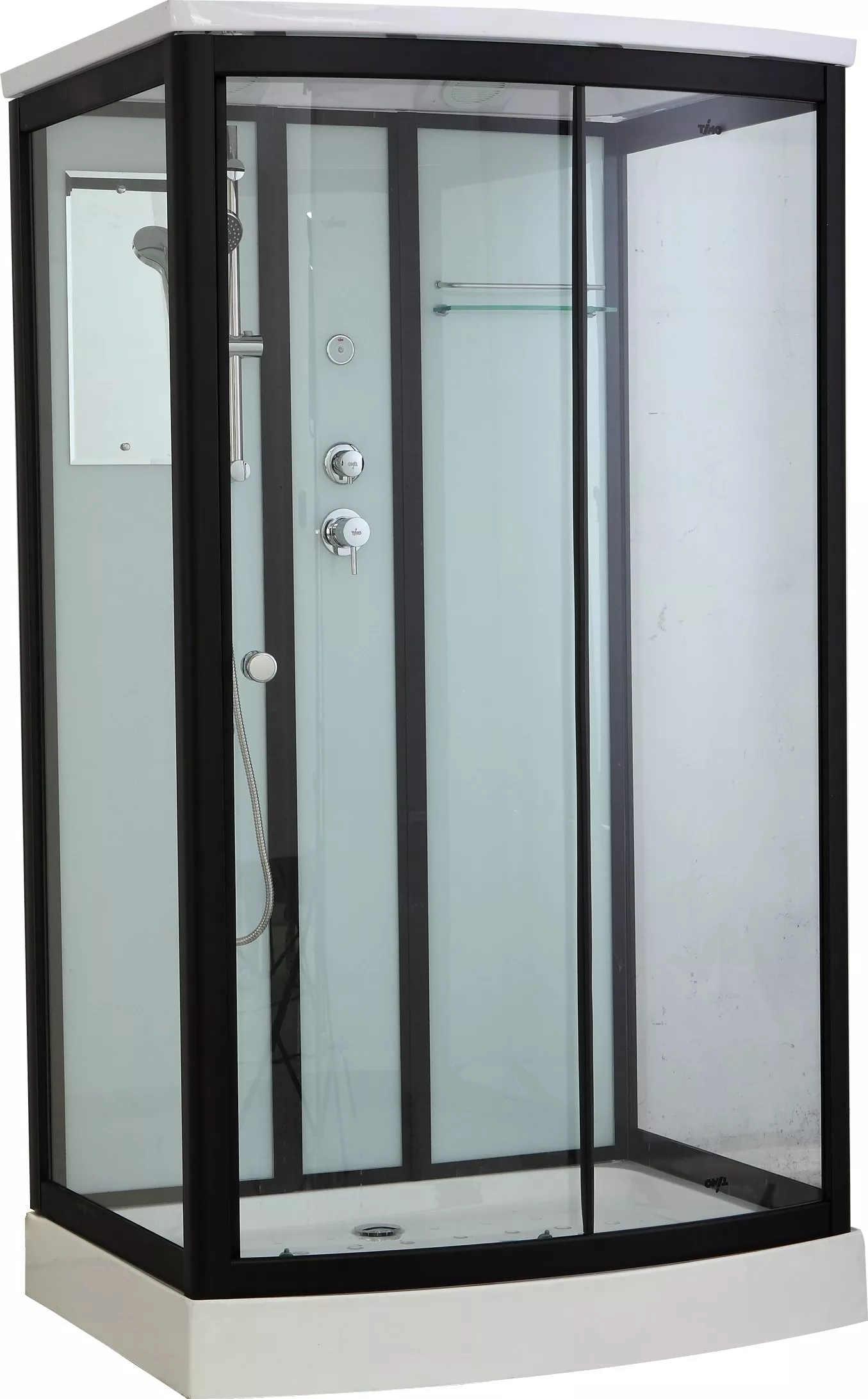 

Душевая кабина Timo Standart T-6615 B профиль черный