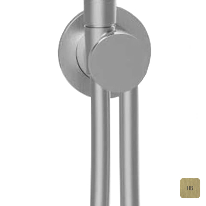 ALMAR Modular Вывод из стены со шлангом внешн часть для E134008 круглое основаниеPVD латунь брашированная 46523₽