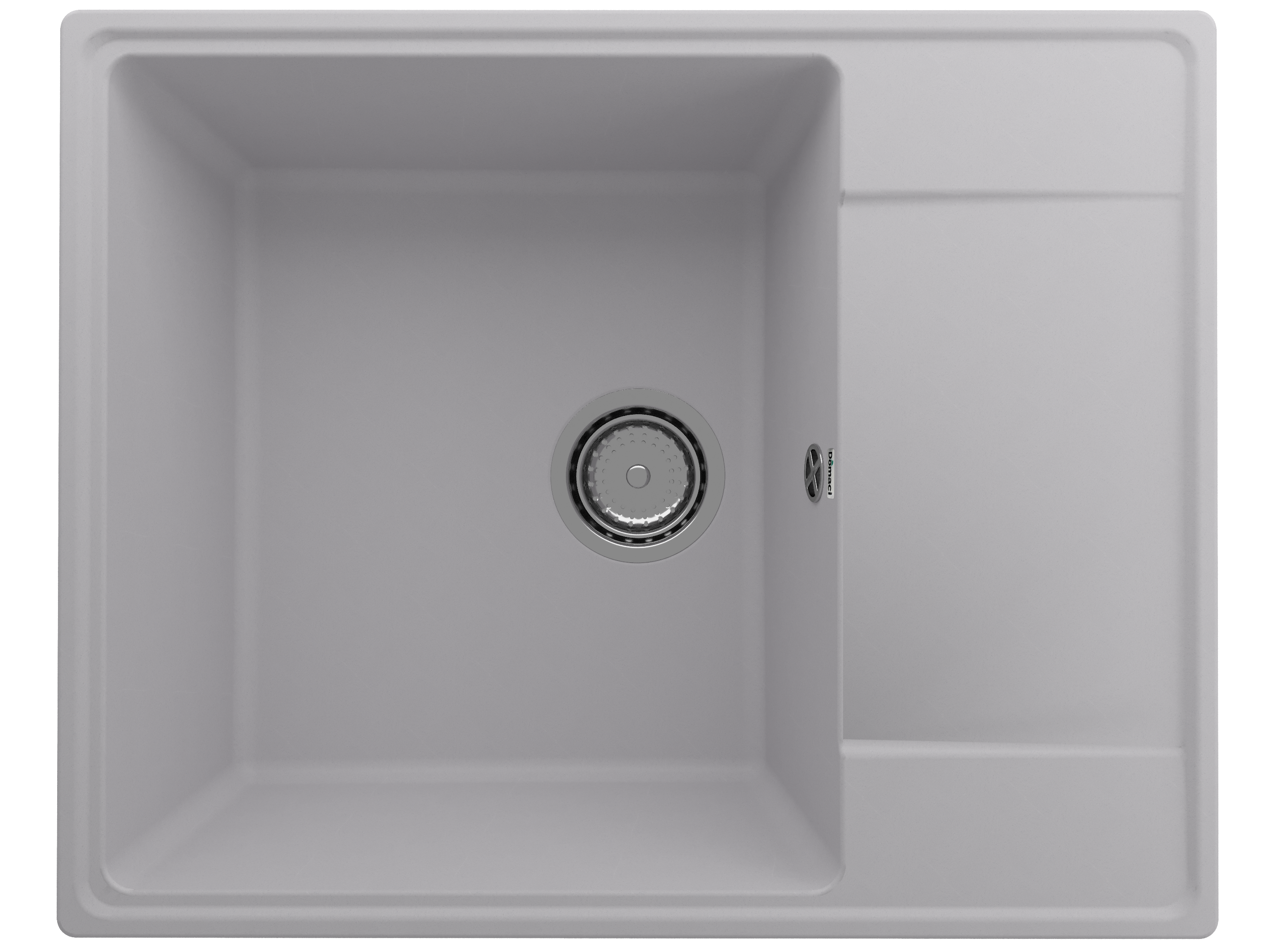 

Мойка кухонная Domaci Солерно DP 605-04 платина