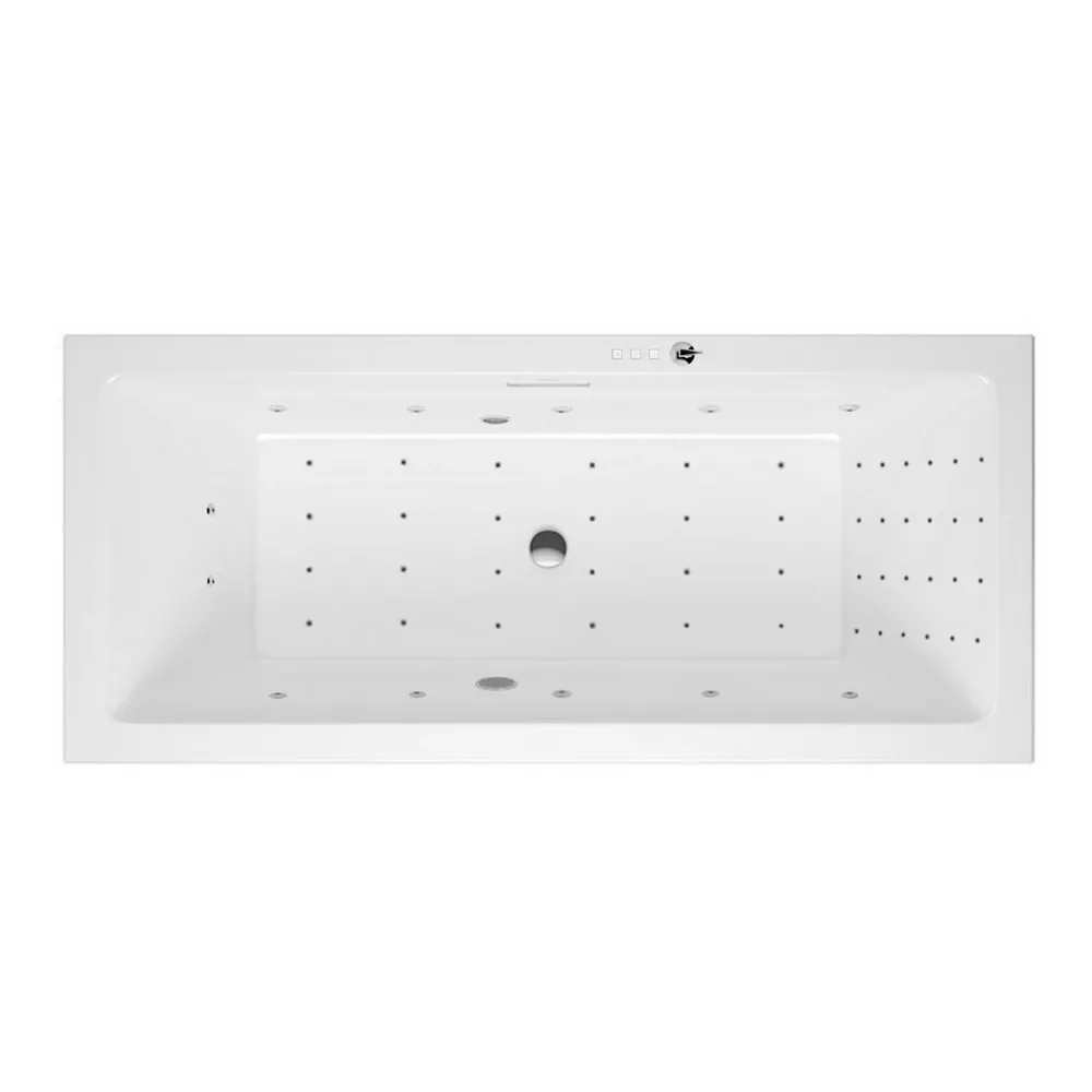 

Ванна акриловая Excellent Heaven Slim Nano 170х75 с гидромассажем белый - хром