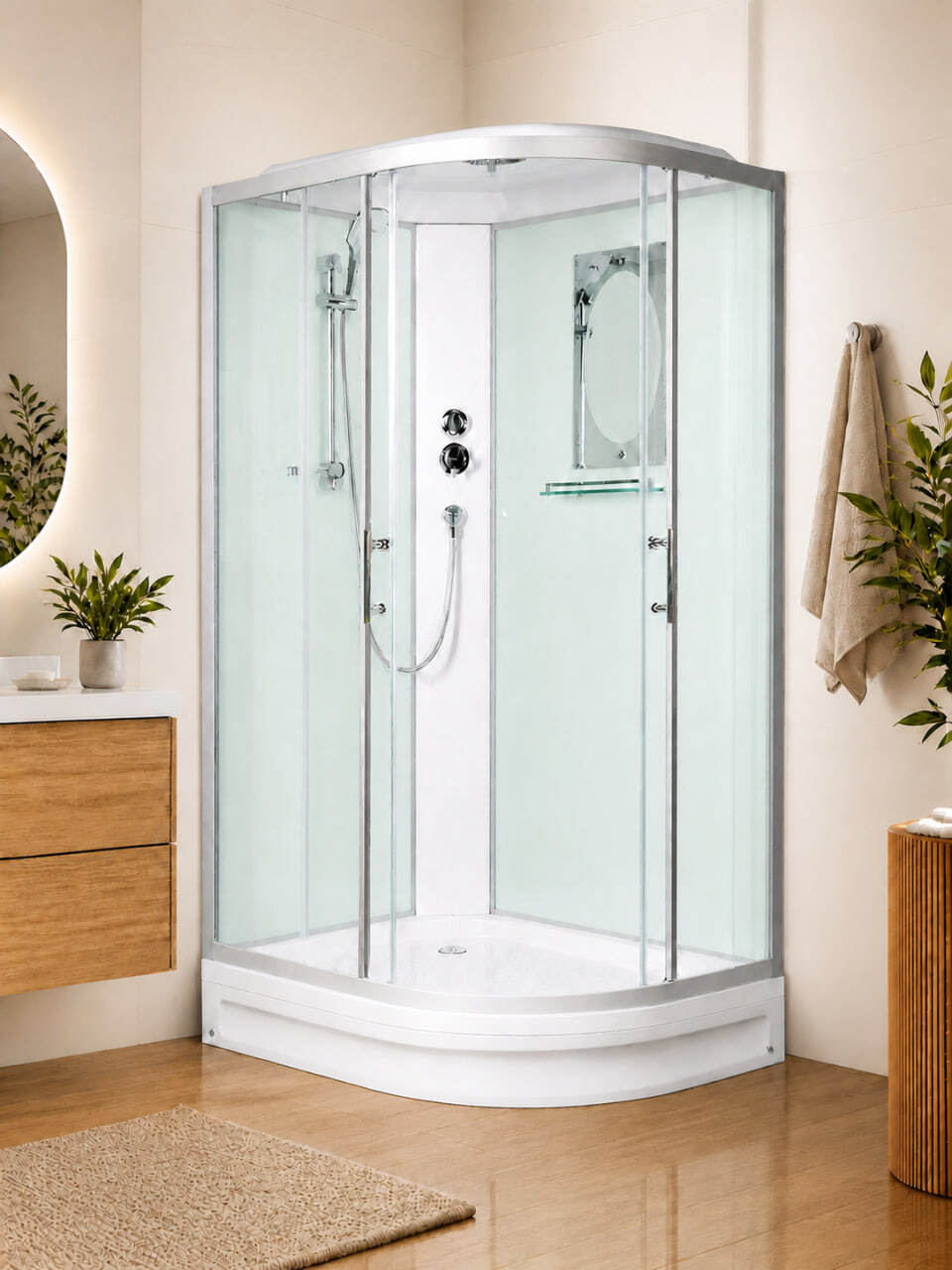 WW500 WERRA XL 12802 L Душевая кабина с поддоном